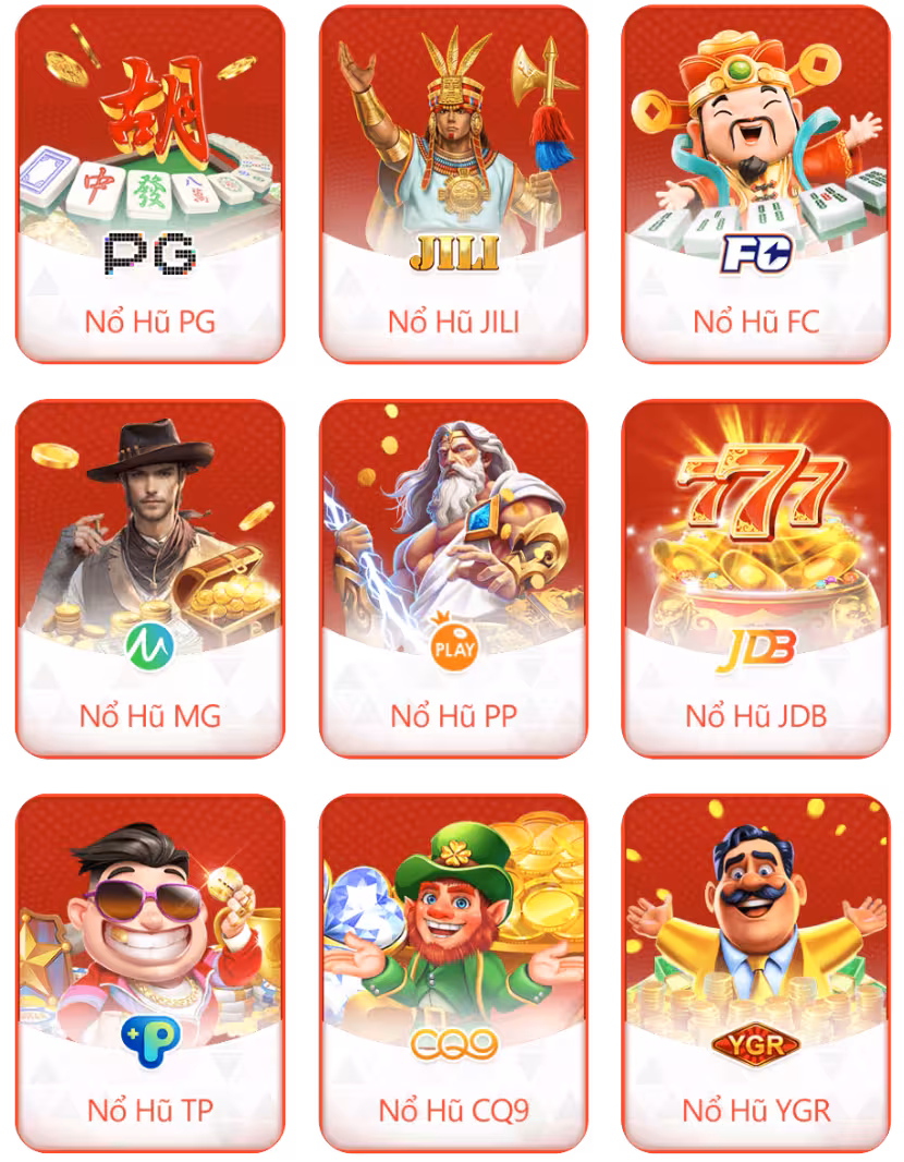 Sảnh game Nổ hũ MUBET